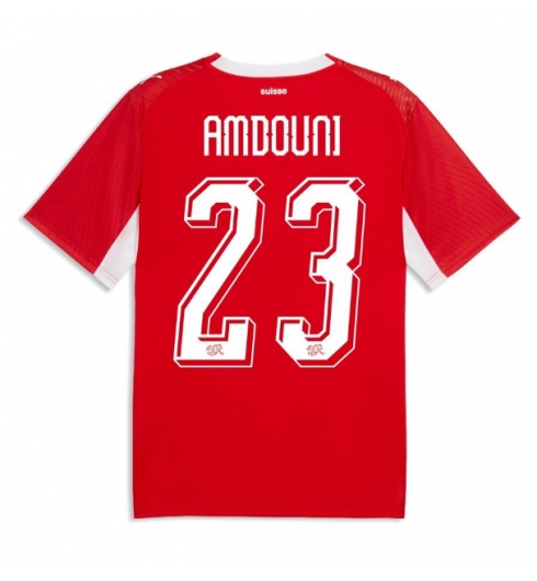 Schweiz Zeki Amdouni #23 Heimtrikot WM 2026 Fußballtrikots 2 Schweiz Zeki Amdouni #23 Heimtrikot WM 2026 Fußballtrikots 2