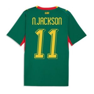 Senegal Nicolas Jackson #11 Auswärtstrikot WM 2026 Fußballtrikots