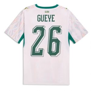 Senegal Pape Gueye #26 Heimtrikot WM 2026 Fußballtrikots